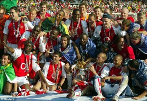 The Invincibles celebrate another win