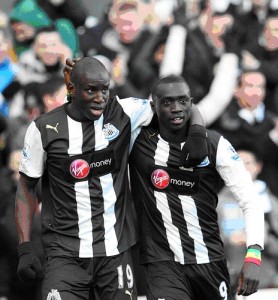 Cisse and Ba in better times