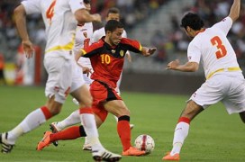 Eden Hazard excites the Belgian fans every time he plays (Image: Guardian.co.uk)