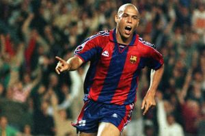Ronaldo in his best years with Barca