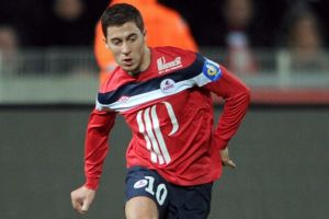 Hazard started out at Lille (Image from AP)