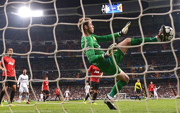 De Gea improvises to keep Madrid at bay (Image from Getty)