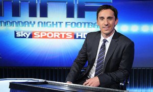 Gary Neville on Sky (Image from Sky.com)