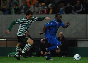 Darcheville escapes his defender to score (Image from Getty)