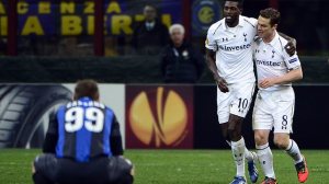 Spurs through at Inter's expense (Image from PA)