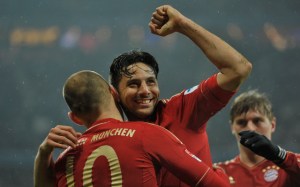 Pizarro hit four against Hamburg on Saturday (Image from PA)