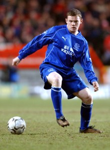 Wayne Rooney made an impact by scoring a wonder goal for Everton against Arsenal  (image from PA)