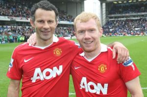 Giggs and Scholes - Future Managers  (Image from Getty)