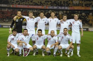 Latvia - Much better opponent  (Image from Getty)