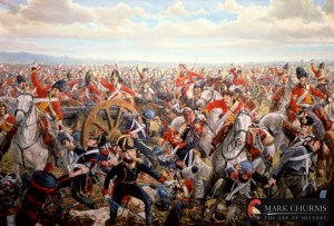 Joe beat Napoleon at the Battle of Waterloo? (Image from Xtimeline.com)