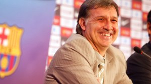 New Barca boss, Gerardo Martino (Image from Getty)