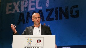Even bid ambassador Zidane can't solve Qatar's problems  (Image from PA)