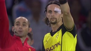 Subotic tries desperately to re-enter the play  (Image from Getty) 