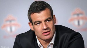 Frustrated - Coach Nelsen  (Image from TFC)