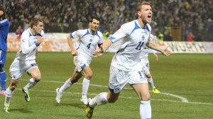 Job Done - Bosnia reach their first World Cup (Image from Getty)
