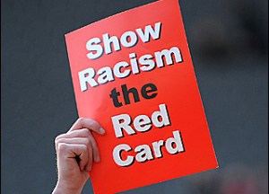 Both FIFA and UEFA have rolled out anti racism campaigns with little success  (Image from FIFA)
