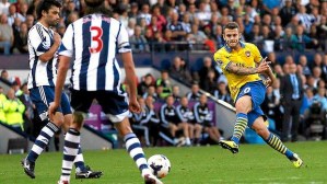Redemption - Wilshere salvages a point for Arsenal against West Brom  (Image from Getty)