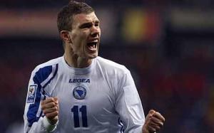 Dzeko inspired Bosnia seal their place  (Image from Getty)
