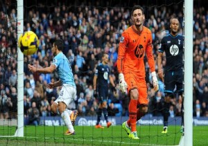 Tottenham taught a lesson by City yesterday  (Image from Getty)