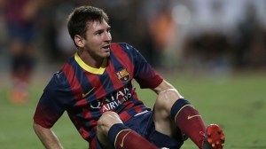 Messi ruled out for 6-8 weeks (Image from PA)