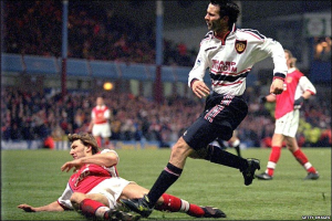 Wonder goal against Arsenal  (Image from Getty)