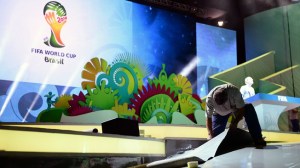 Getting ready for the draw (Image from FIFA)