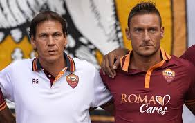 Garcia and Totti lead Roma forward  (Image from PA)