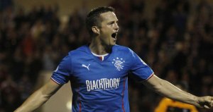 Jon Daly has fired Rangers into a comfortable lead in the League  (Image from Getty)