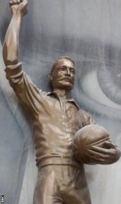 A bronze statue of Donohoe has been erected in Bangu  (Image from Getty)