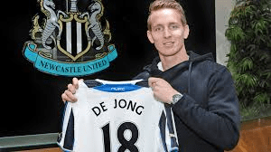 De Jong on loan was the only arrival  (Image from Getty)