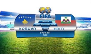 One small step - Kosovo vs Haiti  (Image from FIFA)