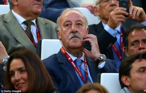 Will Del Bosque risk selecting Costa? (Image from Getty)