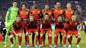 The current crop of Belgium stars (Image from PA)