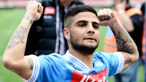 Insigne is a free kick specialist (Image from AFP)