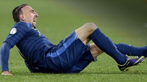 Ribery's back injury continues to bother him (Image from Getty)