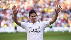 Real's new signing, James Rodriguez (Image from Getty)