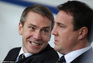 Schoolboy antics - Moody and Mackay (Image from EMPICS)