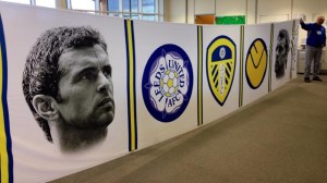 Leeds paid tribute to their former player Gary Speed (Image from PA)