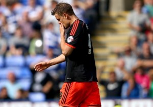 Matt Smith is given his marching orders 18 minutes into his debut  (Image from AP)