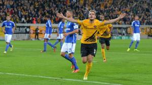 Dynamo Dresden knocked Schalke out of the cup  (Image from Bild)