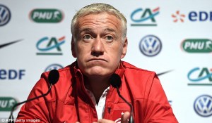Tough week for Deschamps (Image from AFP/GETTY