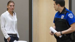 Solo pleaded not guilty in a court hearing in June  (Image from AP) 