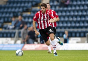 Evans during his Sheffield United days before his conviction  (Image from Getty)