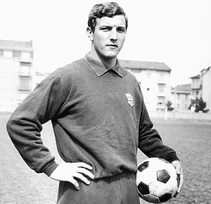 A young Marcello Lippi in his playing days  (Image from AFP)