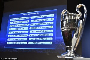 Tough draw for UK teams in Europe (Image from UEFA)