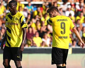 Shot Shy - Ramos and Immobile have struggled to find their footing since joining Dortmund (Image from PA)