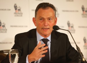 Richard Scudamore revealed the intent to share £1billion  with the lower leagues yesterday  (Photo by Tom Shaw/Getty Images)