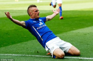 Vardy's strike handed Leicester a much needed 3 points (Image from Getty)