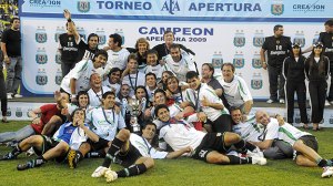 Banfield - Apertura Champions 2009  (Image from Getty)