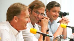 Watzke, Klopp and Zorc in better times  (image from PA)